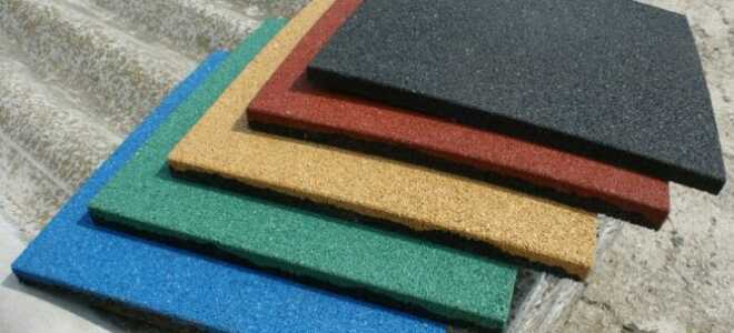 Производство резиновой плитки: технология изготовления своими руками