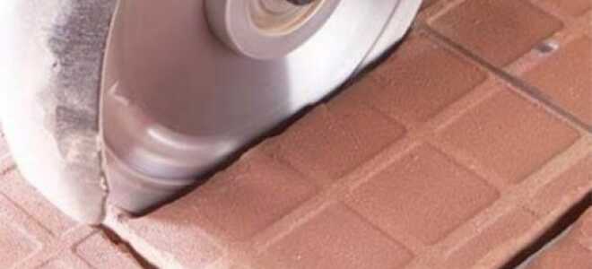 Можно ли плитку резать болгаркой?