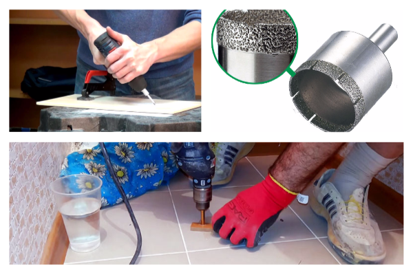 Чем просверлить керамогранитную плитку