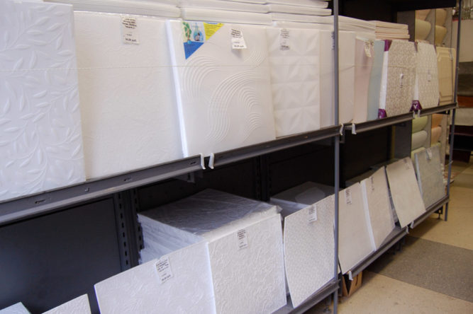 Пенопластовая плитка под покраску