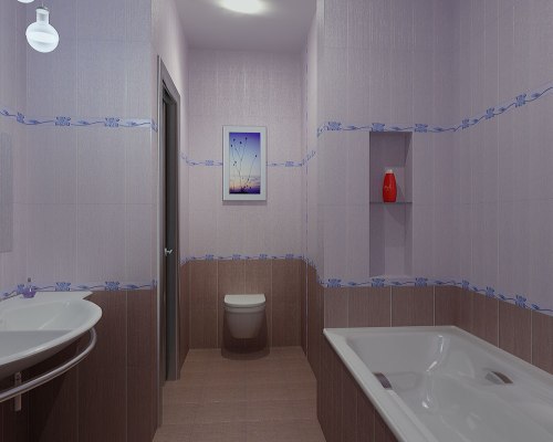 дизайн ванной комнаты с совмещенным санузлом фото
