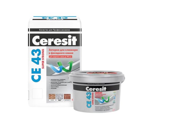 Затирка для клинкера Ceresit Затирка для клинкера Ceresit